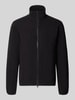 ONLY & SONS Regular fit fleecejack met opstaande kraag model 'JASON' Zwart