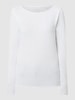 Marc O'Polo Longsleeve aus Bio-Baumwolle  Weiss