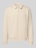 Jack & Jones Sweatshirt mit Kentkragen Modell 'BRADLEY' Beige