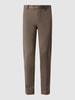 Cinque Chino mit Stretch-Anteil Modell 'Ciwood'  Taupe