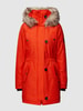 Only Parka mit Kunstpelzkragen Modell 'ONLIRS' Rot