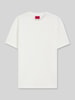 HUGO Regular Fit T-Shirt aus Baumwoll-Mix Weiss
