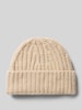 Closed Muts van zuivere wol Offwhite