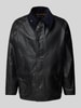 Barbour Jack met klepzakken, model 'BEDALE' Marineblauw