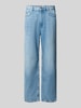 REVIEW Baggy Jeans im klassischen Five-Pocket-Design Hellblau