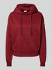 Only Regular Fit Hoodie mit Tunnelzug Modell 'BEST' Bordeaux