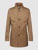 Strellson Lange jas met opstaande kraag, model 'Finlay' Beige