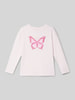 Name It Longsleeve mit Label-Print Modell 'DEMMI' Rosa