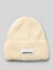 Armedangels Mütze aus Mohair-Woll-Mix Modell 'SNOWAA' Offwhite