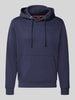 Alpha Industries Relaxed Fit Hoodie aus Baumwoll-Mix mit Label-Detail Marine