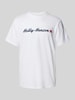 Helly Hansen T-Shirt mit Label-Print Weiss