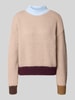 ONLY Relaxed Fit Pullover mit Turtleneck Modell 'OLINA' Sand