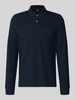 MCNEAL Regular Fit Poloshirt aus reiner Baumwolle Dunkelblau