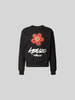 Kenzo Regular Fit Pullover mit Logo-Print Black