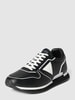 Guess Sneakers met labelpatches, model 'POTENZA' Zwart