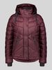 Gil Bret Regular Fit Steppjacke mit abnehmbarer Kapuze Kirsche