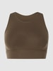 Saisei Soft-BH mit Stretch-Anteil  Khaki