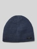 Barts Beanie mit Label-Detail Modell 'NOAR' Marine