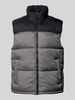 REVIEW Bodywarmer met opstaande kraag Donkergrijs