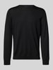 JOOP! Collection Strickpullover mit Rundhalsausschnitt Black