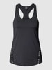 Roxy Tanktop met boothals, model 'BOLD MOVES TANK' Zwart