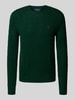 Polo Ralph Lauren Regular fit gebreide pullover van een mix van wol en kasjmier Donkergroen