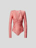 Alexandre Vauthier Body mit V-Ausschnitt Rosa