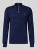 Polo Ralph Lauren Slim fit poloshirt in logostitching Marineblauw