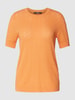 Esprit Collection Gebreid shirt van viscosemix met ronde hals Apricot