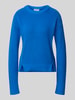 Jake*s Casual Slim Fit Pullover aus reiner Baumwolle Royal
