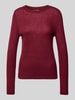 Christian Berg Woman Selection Strickpullover mit Rundhalsausschnitt Bordeaux