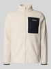 COLUMBIA Fleecejack met borstzak en labelstitching, model 'Jasper' Kit