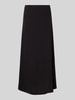 PIECES Ausgestellter Maxi-Rock mit elastischem Bund Modell 'FRANAN' BLACK
