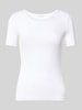 Hanro T-Shirt mit Rundhalsausschnitt Modell 'SOFT TOUCH' Weiss