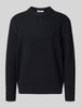 Only & Sons Relaxed Fit Pullover aus Baumwoll-Mix mit Woll-Anteil Modell 'JAMES' Black