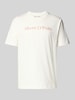 Marc O'Polo Regular Fit T-Shirt aus reiner Baumwolle Offwhite