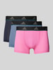 ADIDAS SPORTSWEAR Boxershort met elastische band in een set van 3 stuks Chocoladebruin