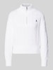 Polo Ralph Lauren Gebreide pullover met opstaande kraag Wit