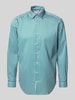 Jake*s Regular Fit Business-Hemd mit Kentkragen Gruen