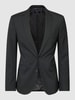 MCNEAL Slim Fit 2-Knopf-Sakko mit Pattentaschen Black