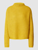 HUGO Strickpullover mit Grobstrick Modell 'SAFINEYN' Senfgelb