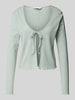 Only Regular Fit Cardigan aus reiner Baumwolle Modell 'CARLOTTA' Mint