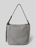 LIEBESKIND BERLIN Handtasche aus Leder mit Label-Detail Modell 'CHUDY' Anthrazit