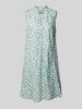 Marc O'Polo Knielanges Kleid mit Tunikakragen Mint