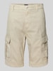 Tommy Jeans Regular Fit Cargoshorts aus reiner Baumwolle Modell 'OTIS' Beige