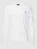 Polo Ralph Lauren Sweatshirt met logostitching Wit