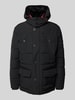 MCNEAL Steppjacke mit Label-Detail Black