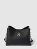 Tommy Hilfiger Handtasche mit Label-Details Schwarz