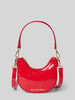 VALENTINO BAGS Schoudertas met structuurmotief met label, model 'GERANIUM' Rood