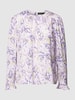 Marc Cain Blouse met ronde hals Lila
